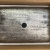 Vinnova Udine 00122-GBS-BT Black Tree Bark Glass Bathroom Vessel Sink New/Open - Image 5