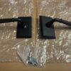 Emtek Merrimack 8521MEUS19 Full Dummy Lever Set Door Handle Rectangular Rosette