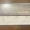 Russell+Hazel Rail Transparent Acrylic with Gold Tone Hardware 24?x4?x.25? NEW - Image 2