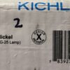 Lot of (2) Kichler 626NI Linear Bath 36" Vanity Light Fixtures in Brushed Nickel - Image 7