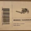 Miseno MLK1012 Elkton Keyed Entry Door Handle Round Rod Single Cylinder in Black - Image 2