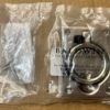 Baldwin 0395055 Flush-Mount Ring Pull in Lifetime Bright Nickel Finish NEW/Open