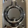 Baldwin 0395055 Flush-Mount Ring Pull in Lifetime Bright Nickel Finish NEW/Open - Image 3