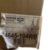 PROGRESS LIGHTING Caress 5-Light Chandelier Fixture P4645-104WB with Bulbs Open