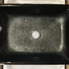 Vigo VGT1701 Onyx 13" Glass Vessel Bathroom Sink w/Duris Faucet & Pop-Up Drain - Image 3