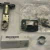 Schlage F10 LAT 622 COL. Passage Door Handle Set Hall & Closet Lever  Black READ - Image 5