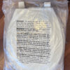 PROFLO PFTSE1000WH Round Front Toilet Seat & Lid in White Bathroom Fixture Open