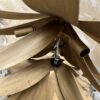 Fredrick Raymond FR30815BNG Agave 26? 7-Light Pendant Sculpted Steel Leaves READ - Image 5