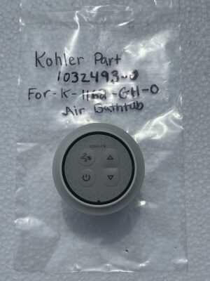 NEW KOHLER? 1032493-0 PROFLEX? Bubble Bath Interface Switch OEM Genuine in White